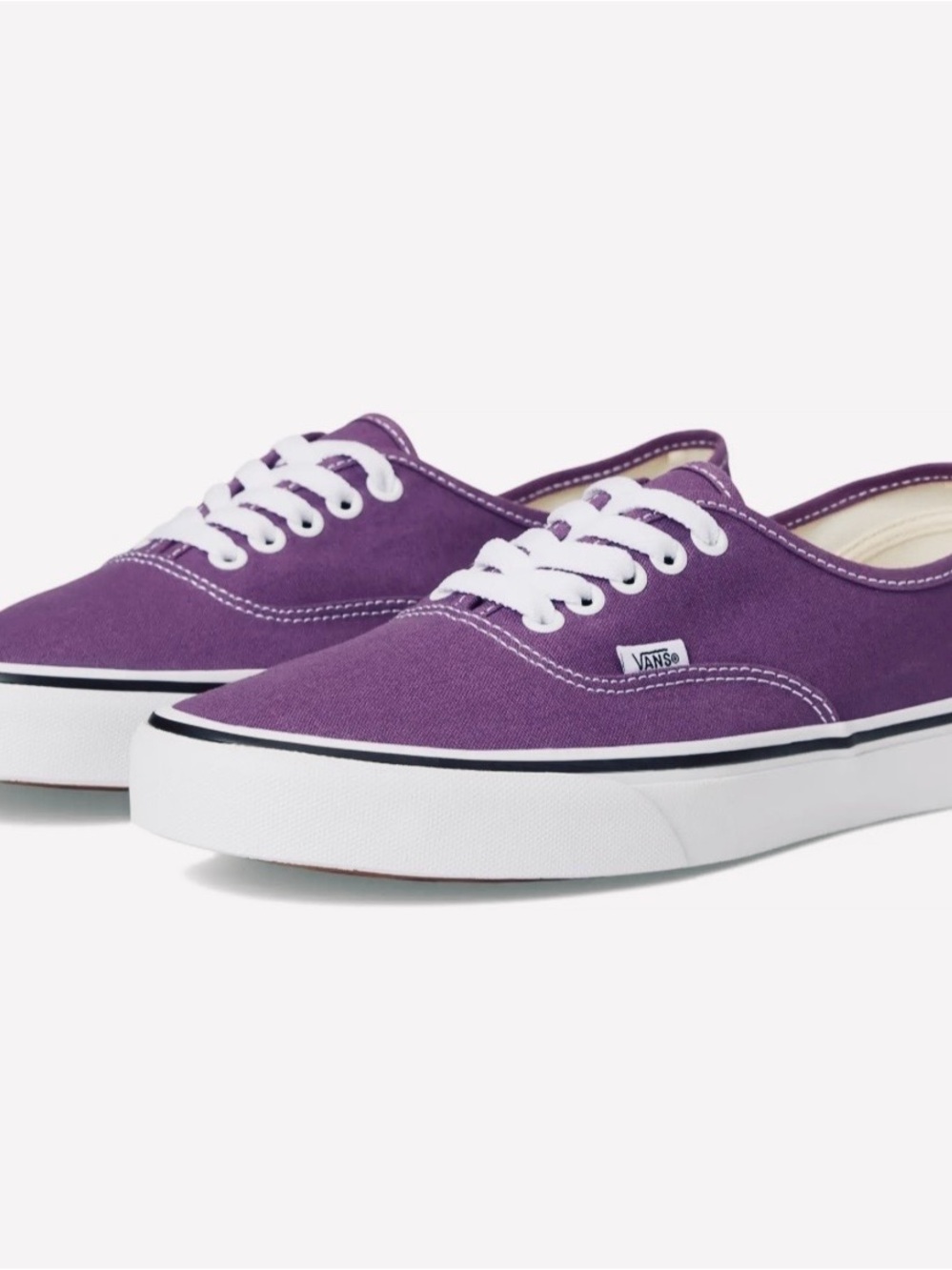 ✨BRAND NEW VANS  Authentic Canvas Sneakers in Purple